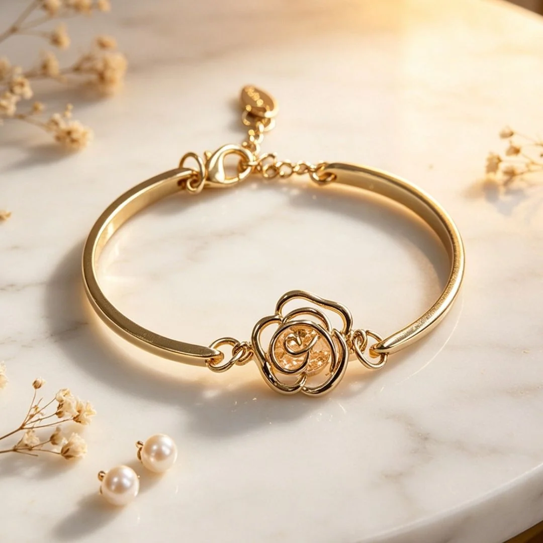 Amore Rosette Bangle - midzumi