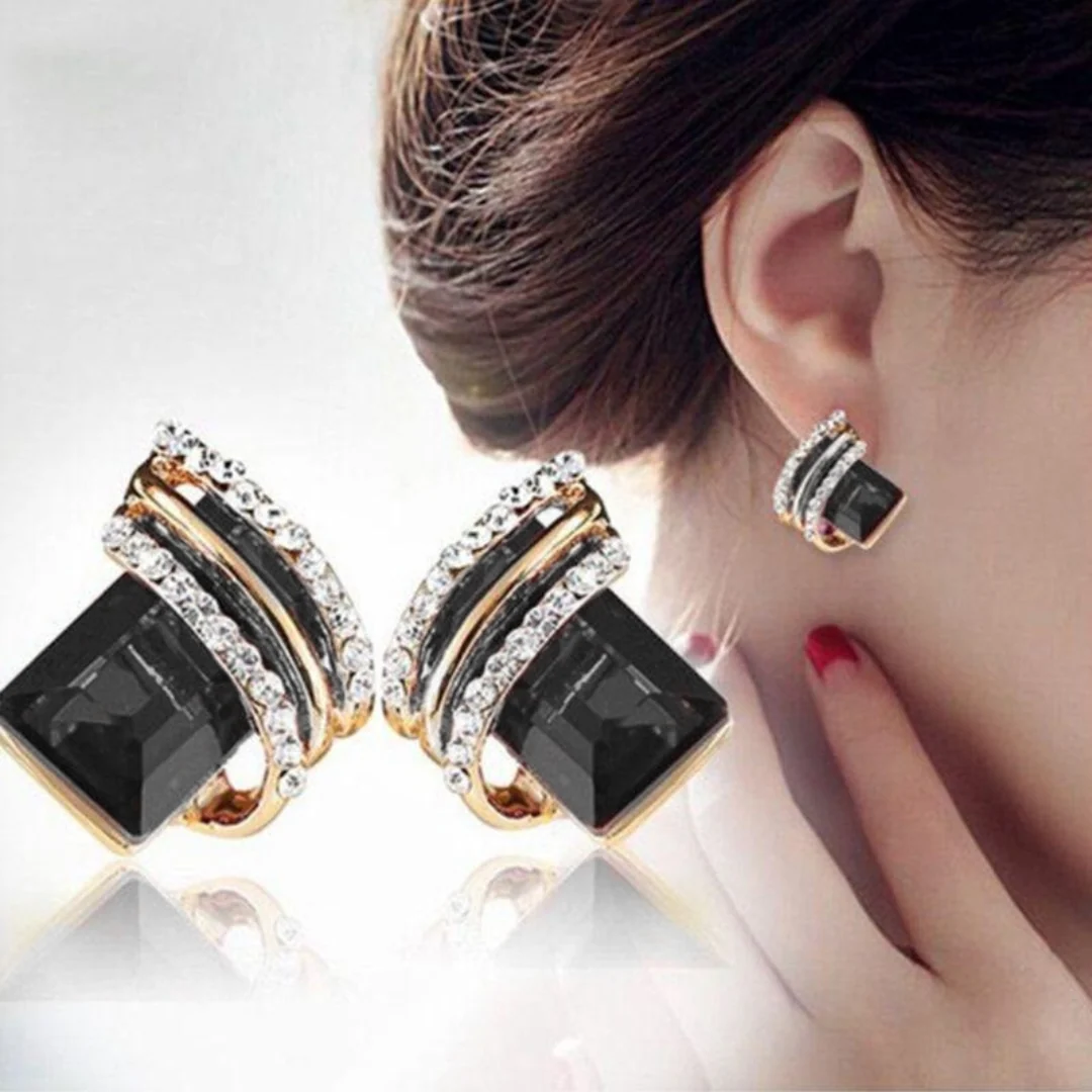 Dusk Glamour Studs Earring - midzumi