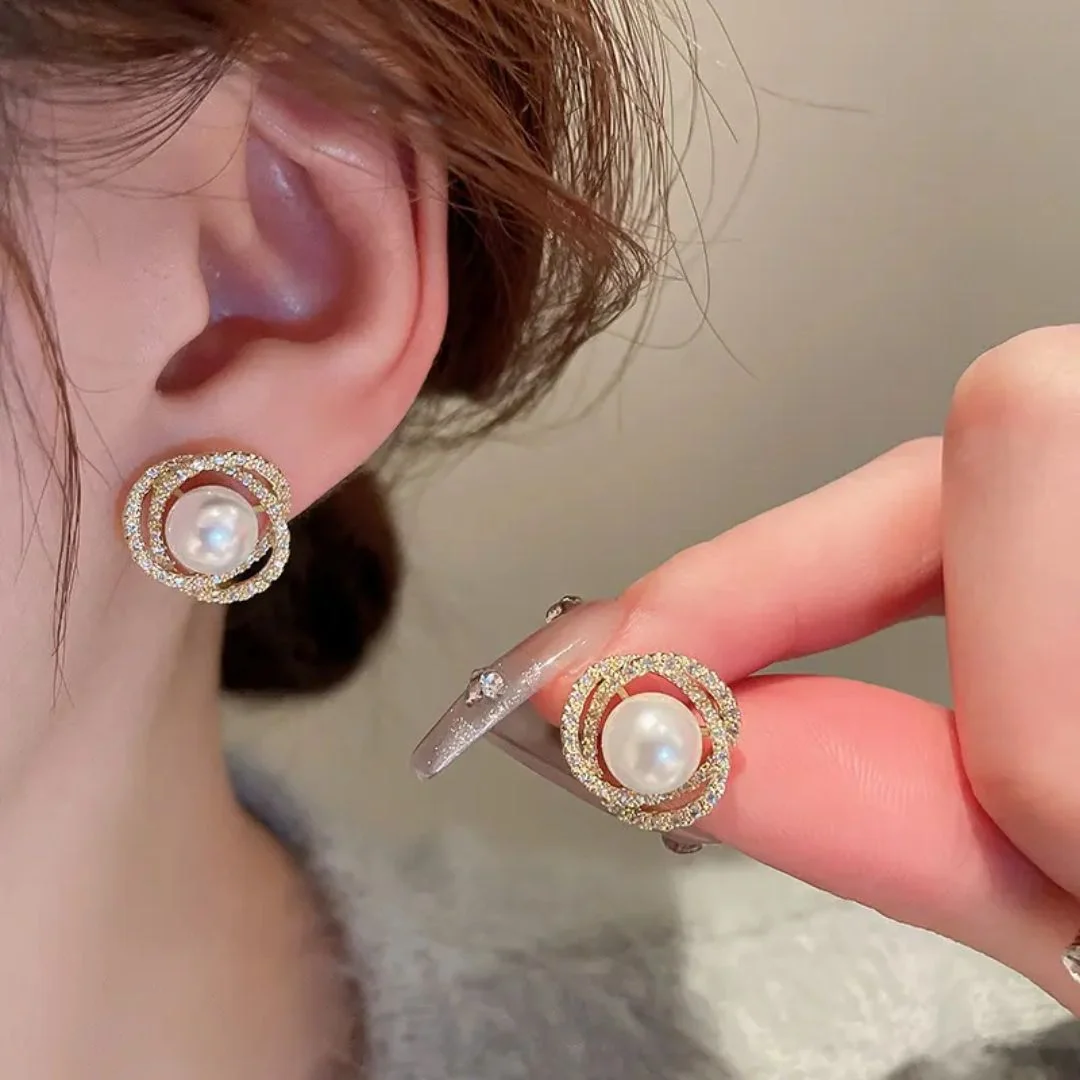 Pearlfect Drop Earrings - midzumi